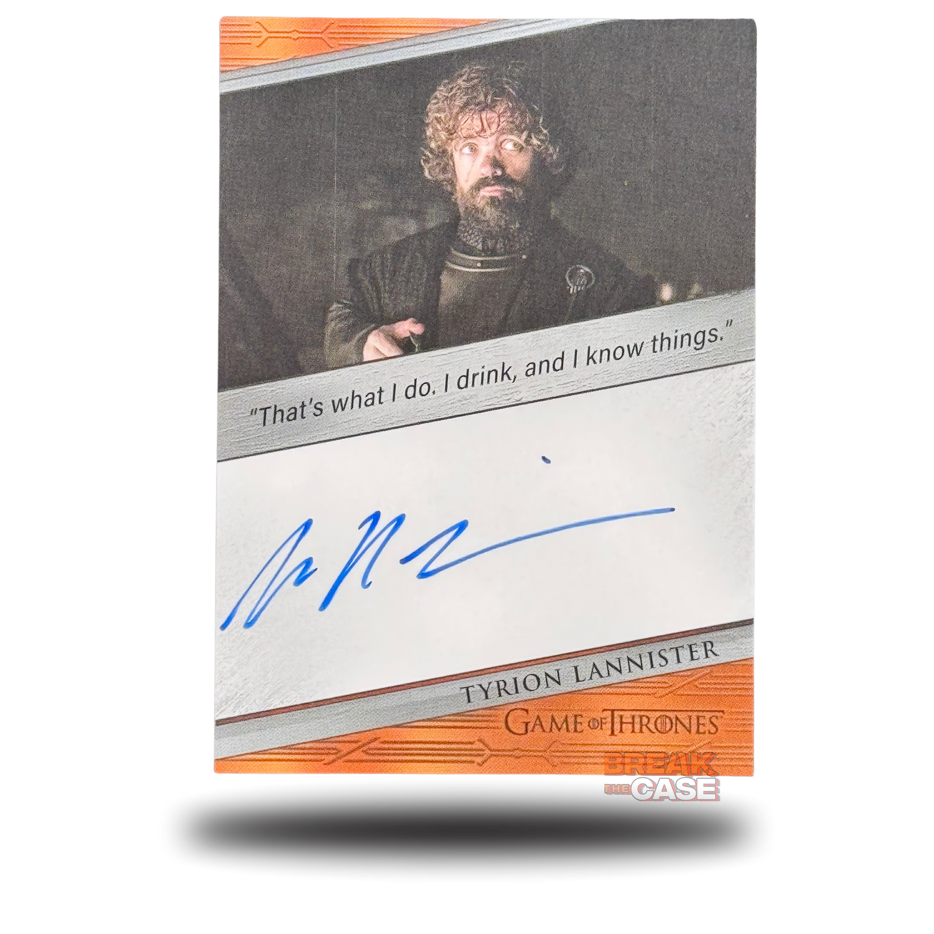 GoT: Legends of the Realm - Peter Dinklage / Tyrion Lannister - Auto/Signatur