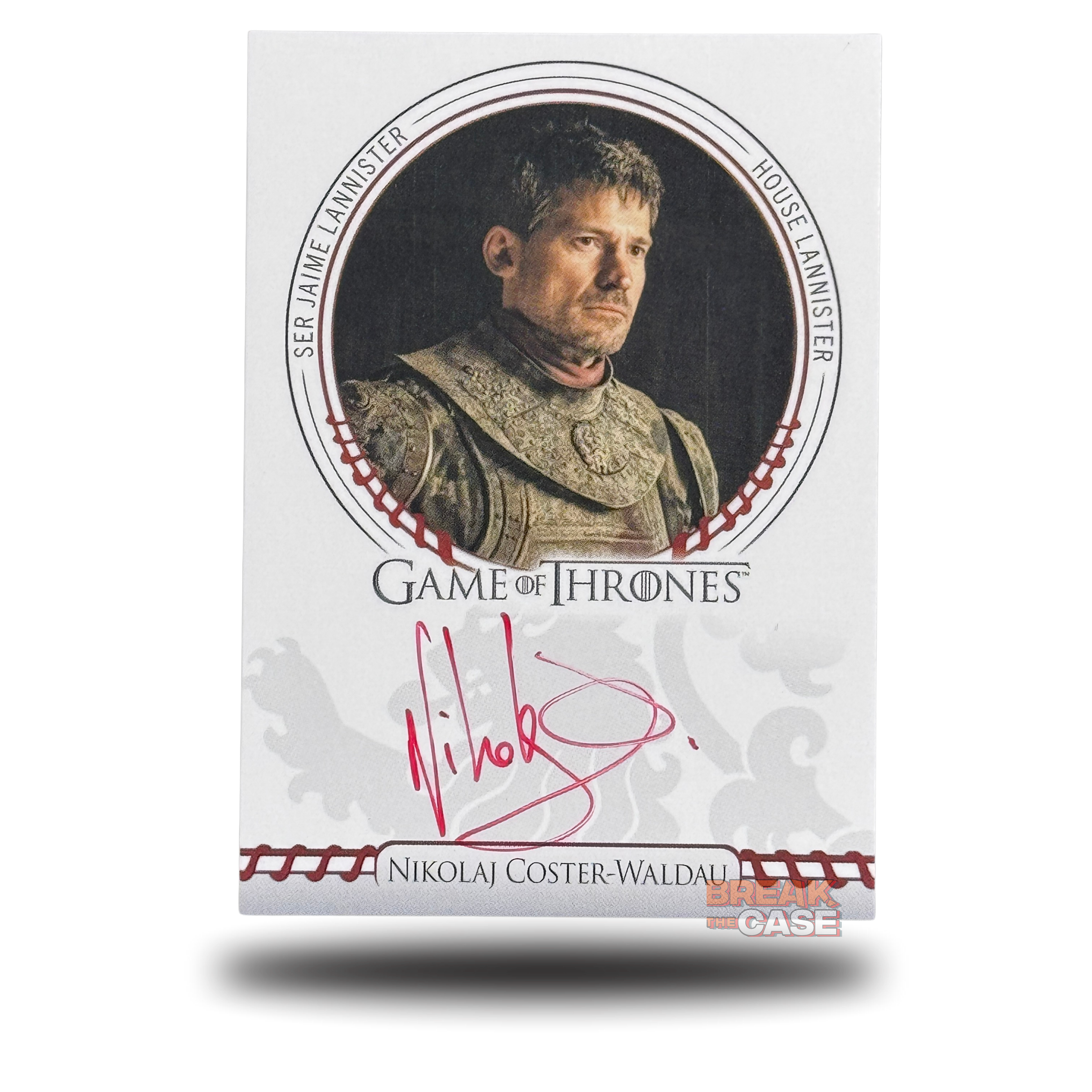 GoT: Legends of the Realm - Nikolaj Coster-Waldau / Ser Jaime Lannister - Auto/Signatur