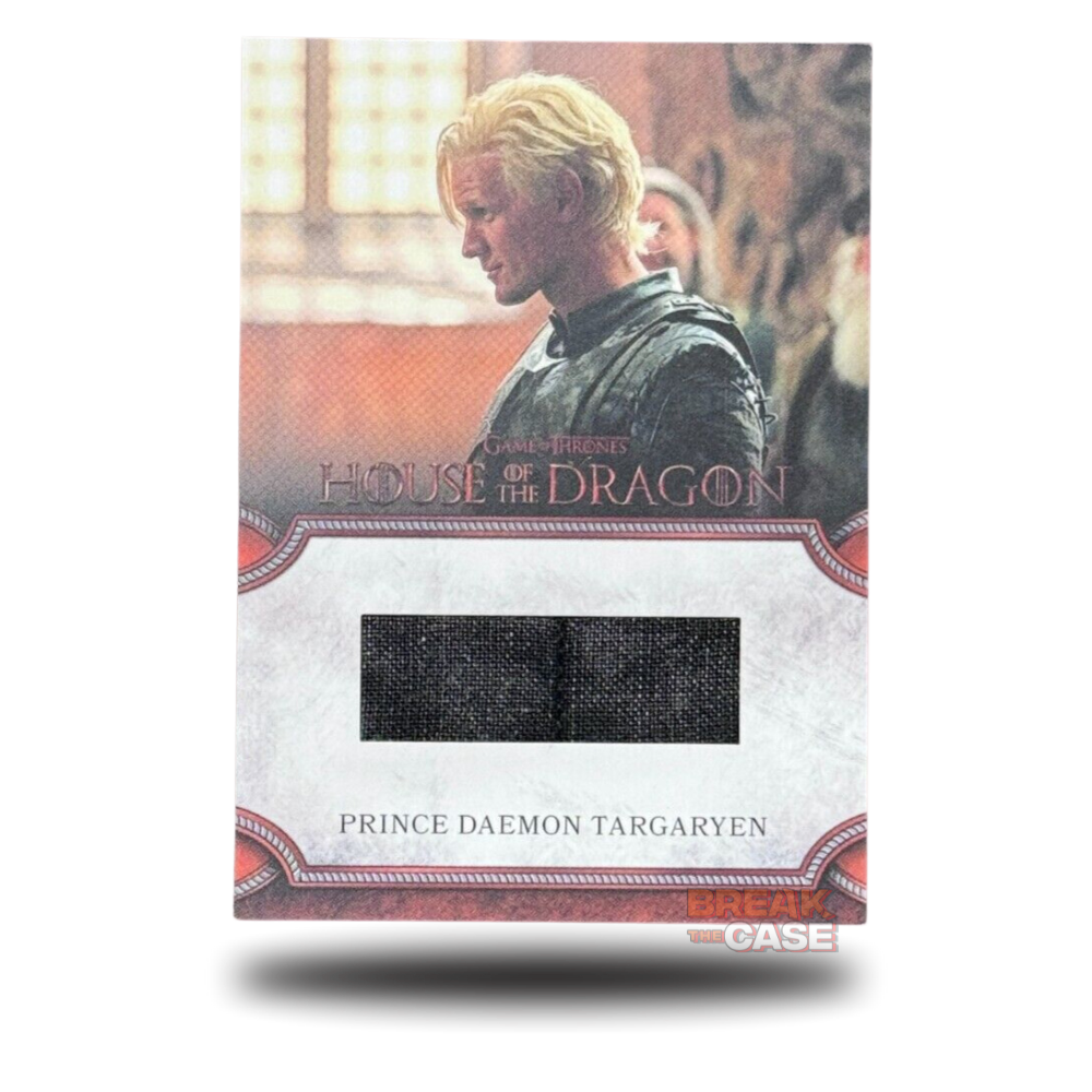 House of the Dragon Season 1 - Prince Daemon Targaryen - RELIC/Patch - RC50