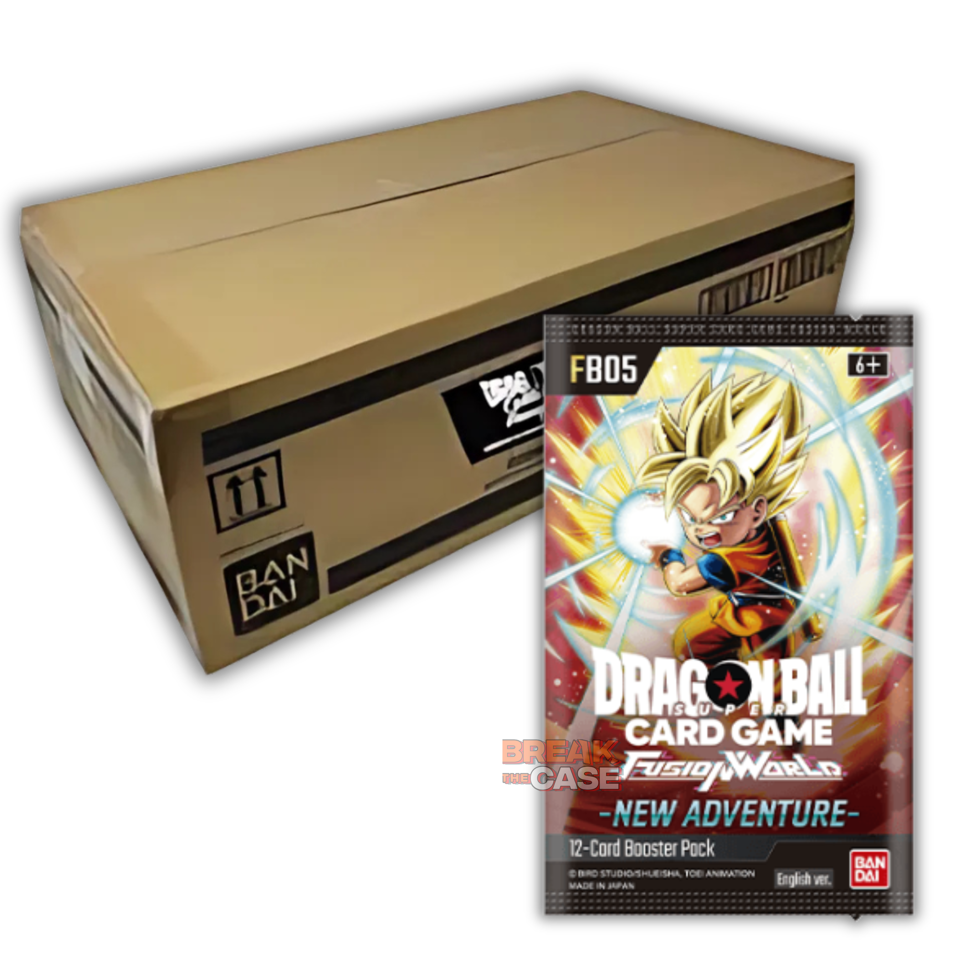 Dragon Ball Super Card Game - [FB05] - New Adventure - Case (12x Display) - Englisch