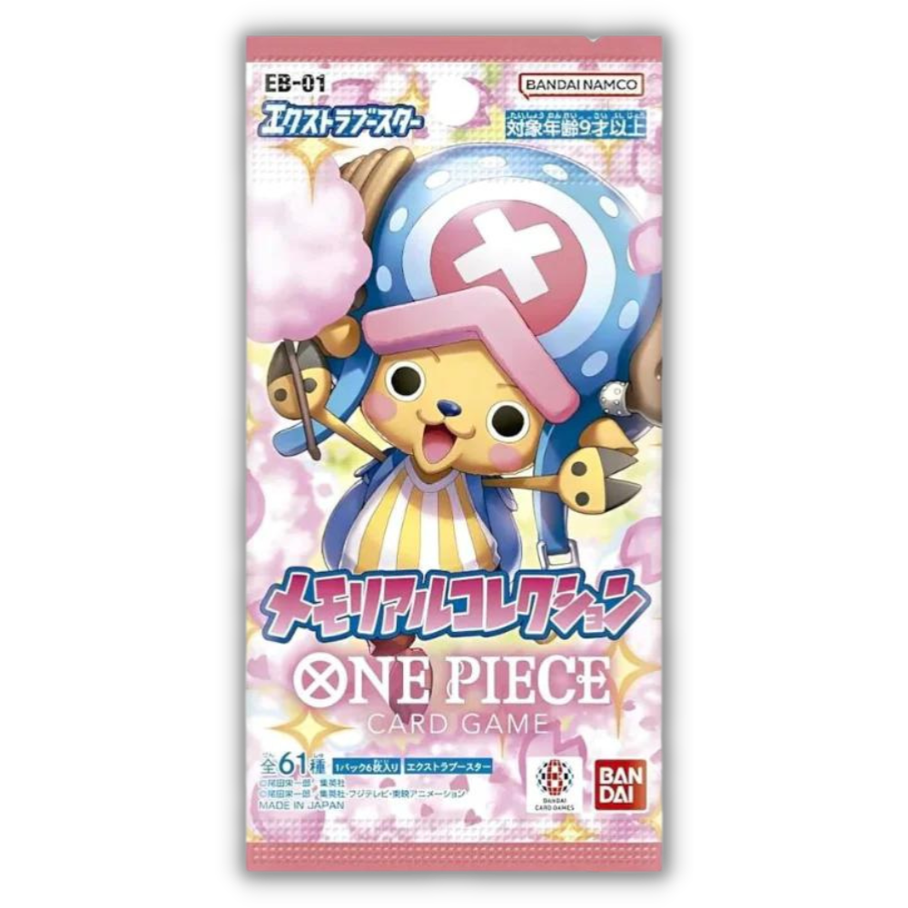 One Piece Card Game - EB-01 - Memorial Collection - Booster - Japanisch