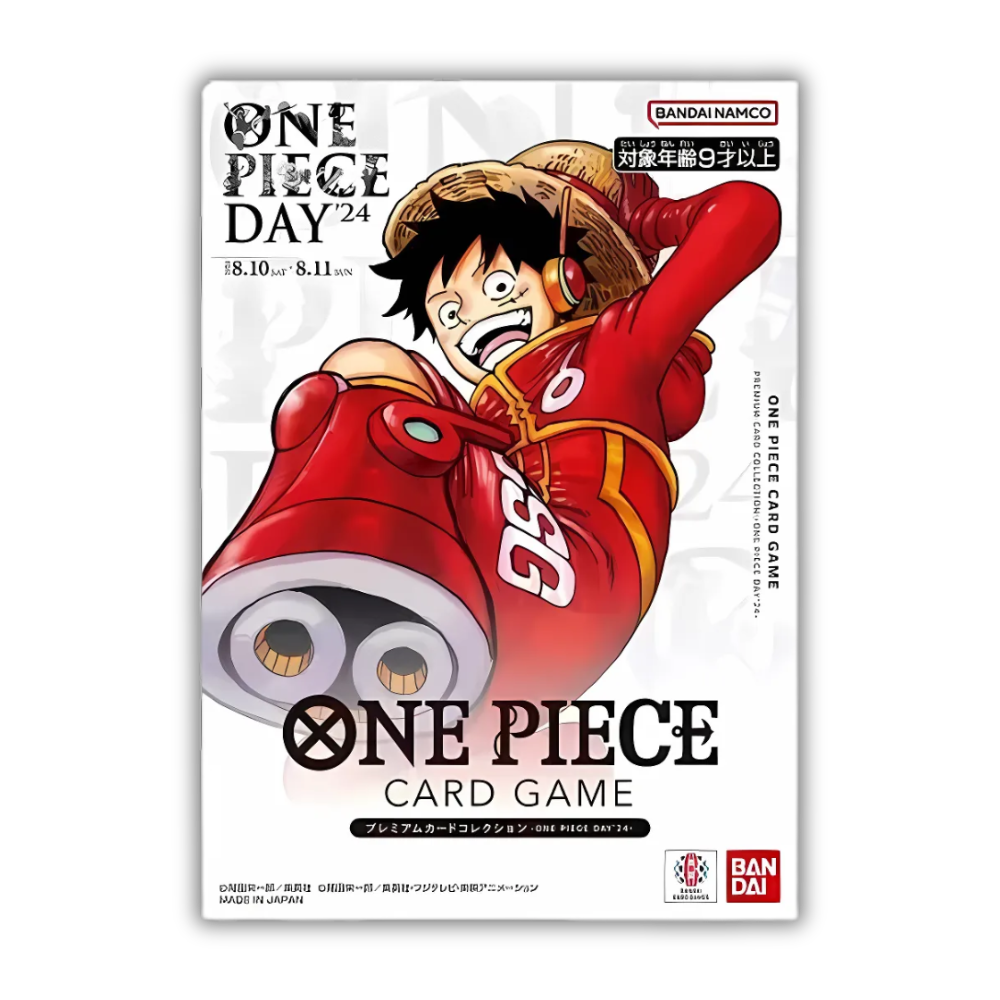 One Piece Card Game - One Piece Day 2024 - Monkey.D.Luffy - OP07-109 & Special One Piece Day DON!! - Promo - Sealed Card Collection - (JP)