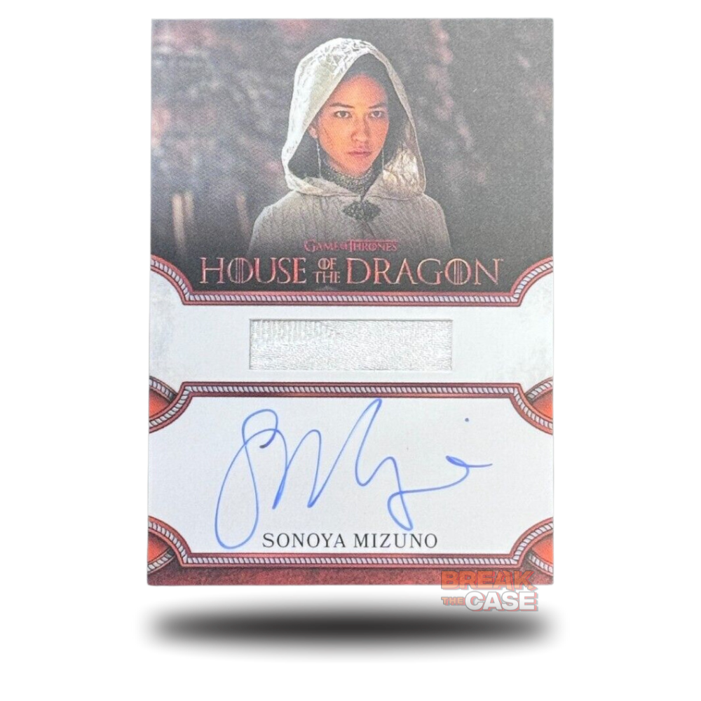 House of the Dragon Season 1 - Sonoya Mizunu as Mysaria - Autograph & Relic