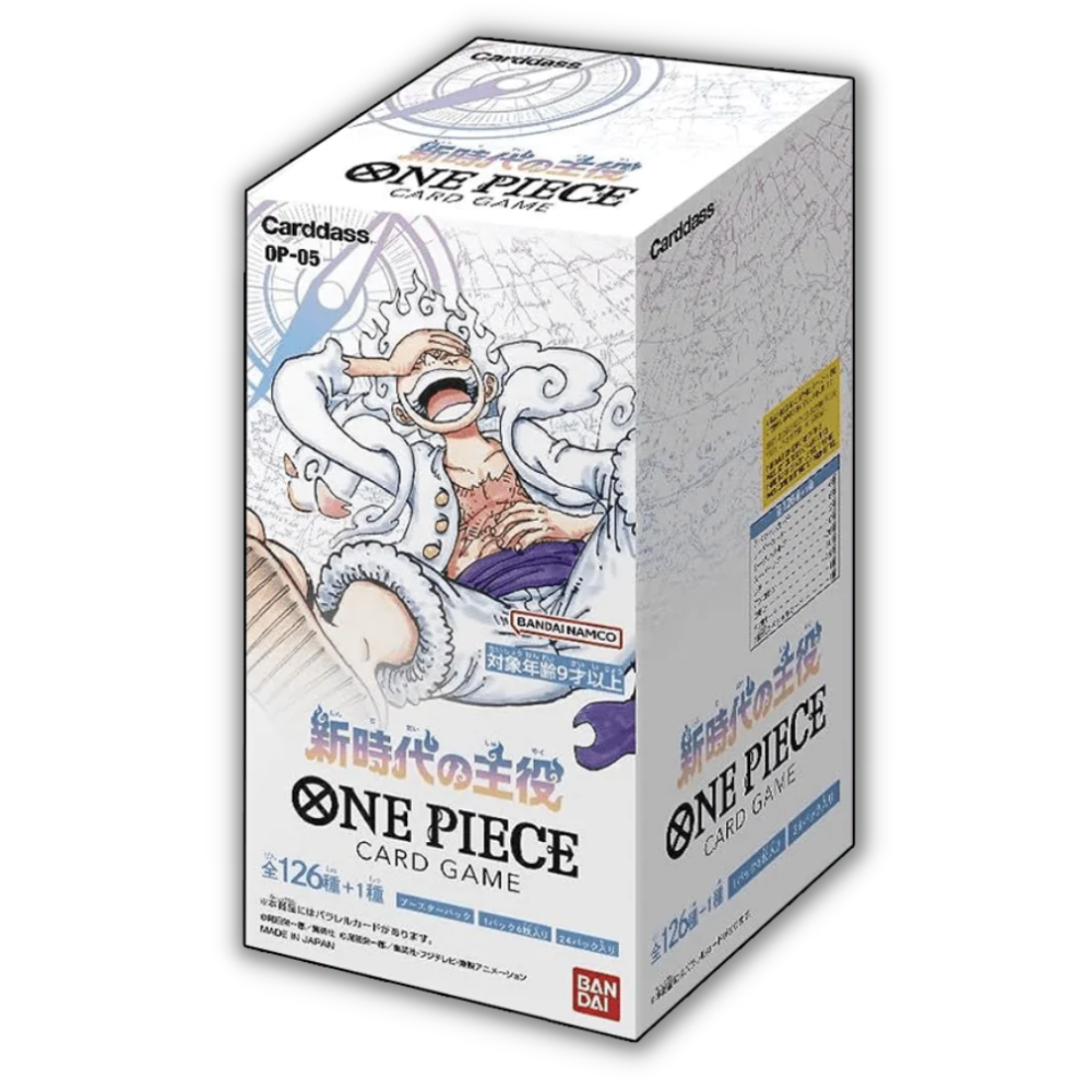 One Piece Card Game - Awakening of the New Era OP-05 Booster Display - Japanisch