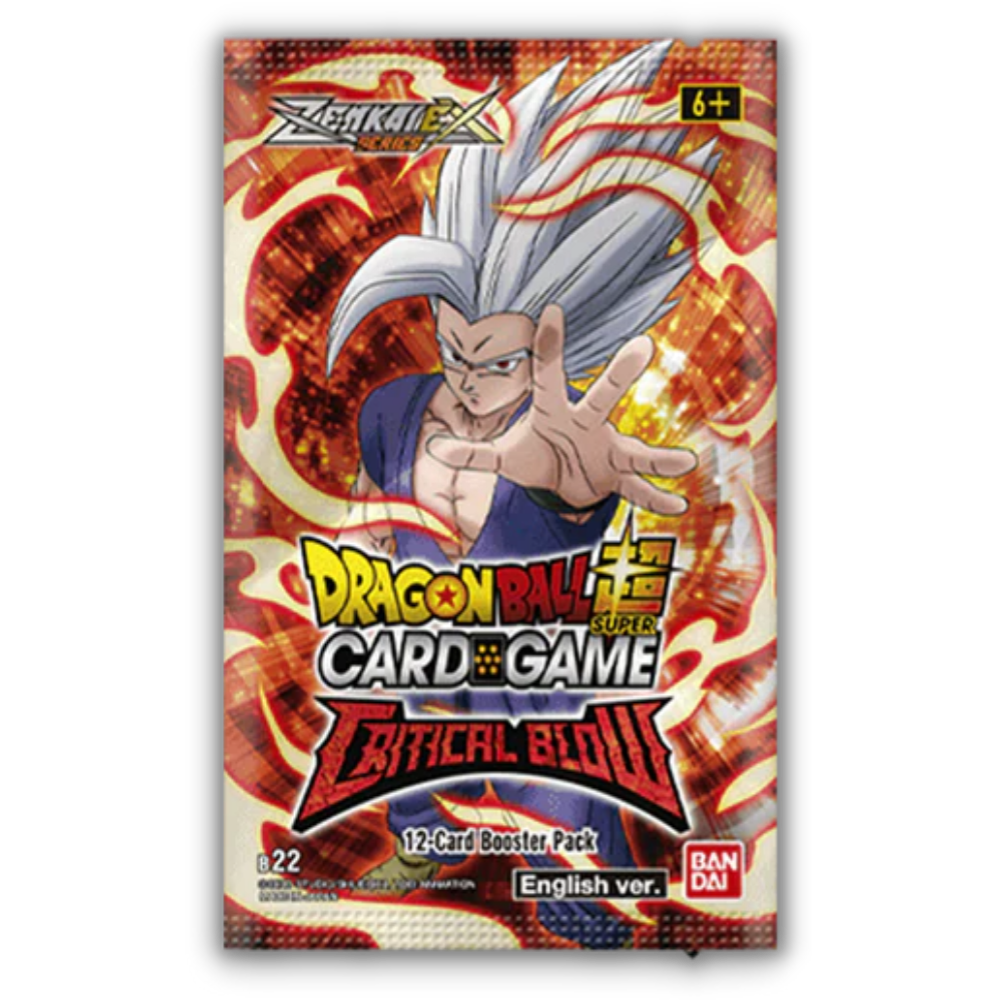 Dragon Ball Super Card Game - Critical Blow - B22 - Booster Pack - Englisch
