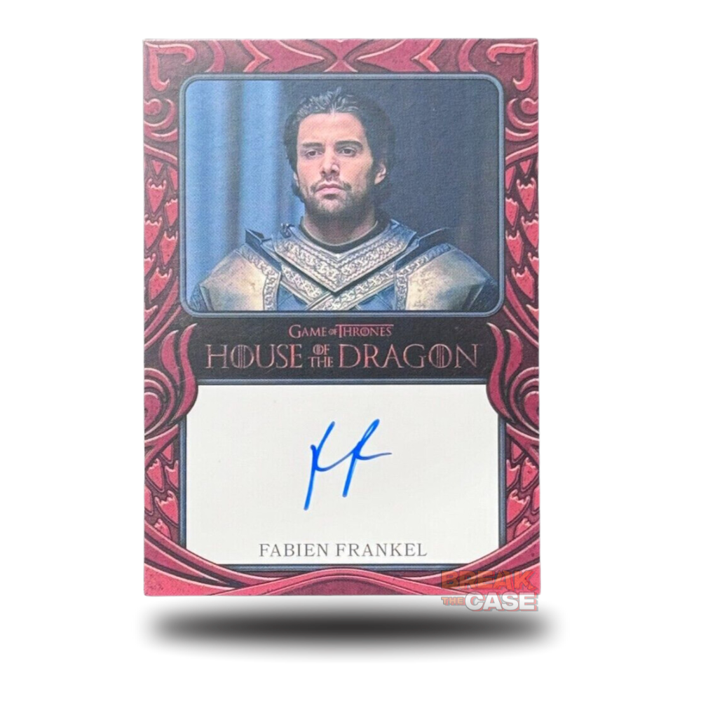 House of the Dragon Season 1 - Fabien Frankel - Criston Cole - Auto/Signature