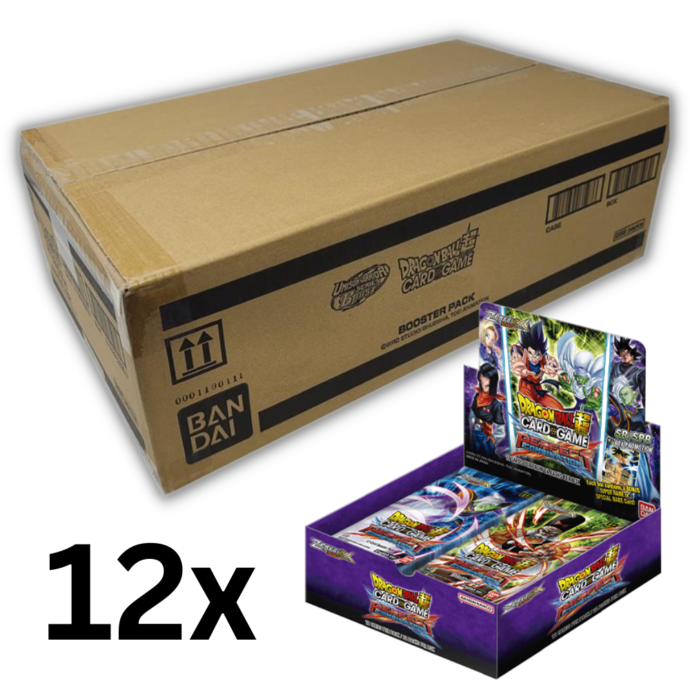 Dragon Ball Super Card Game - Perfect Combination - B23 - Display Case - 12x Booster Box - Englisch