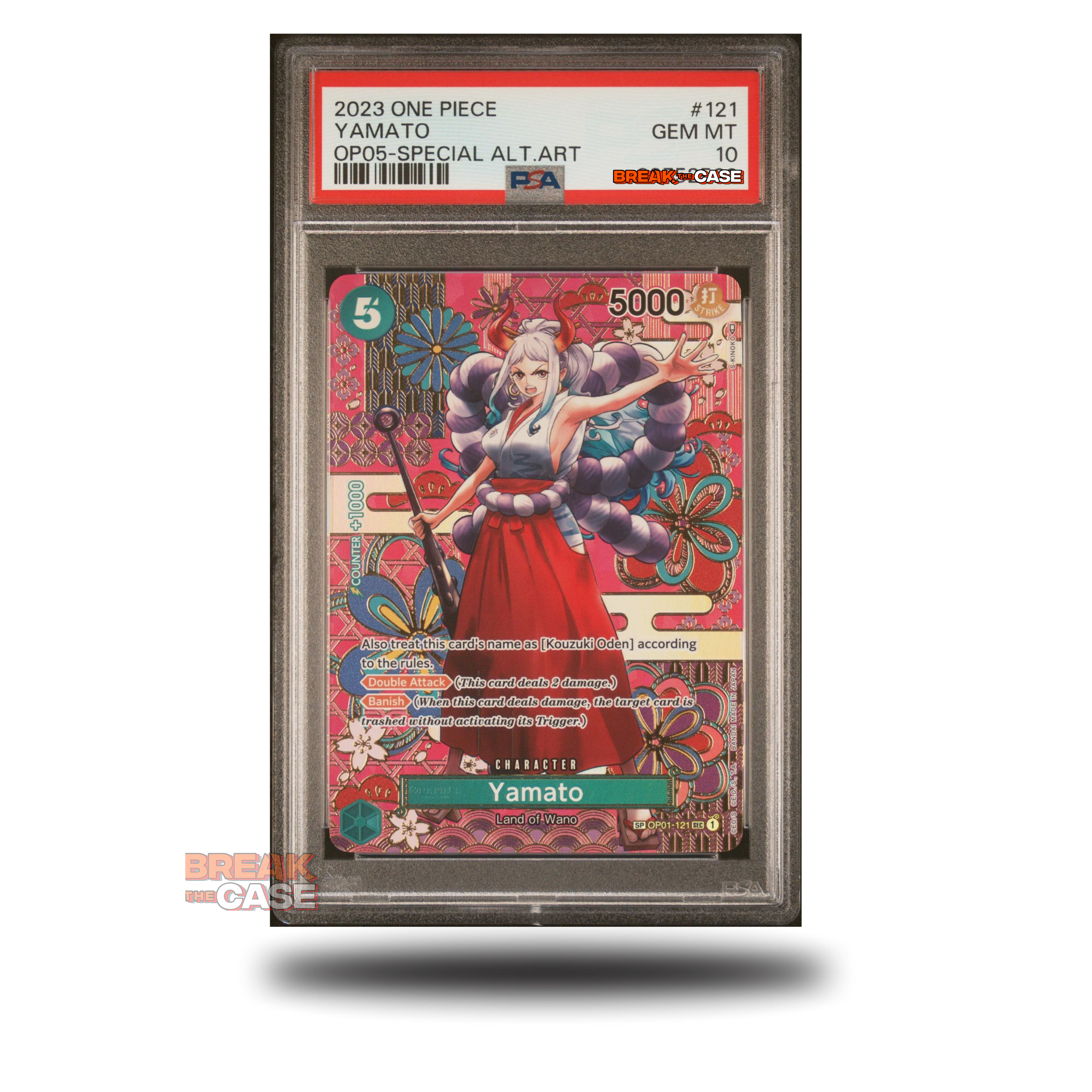 Yamato - (SP Special) - PSA 10 - OP05 Awakening of the new Era - One Piece Card Game - Englisch