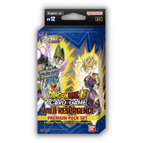 Dragon Ball Super Card Game - Wild Resurgence - B21 / PP12 - Premium Pack Set - Englisch