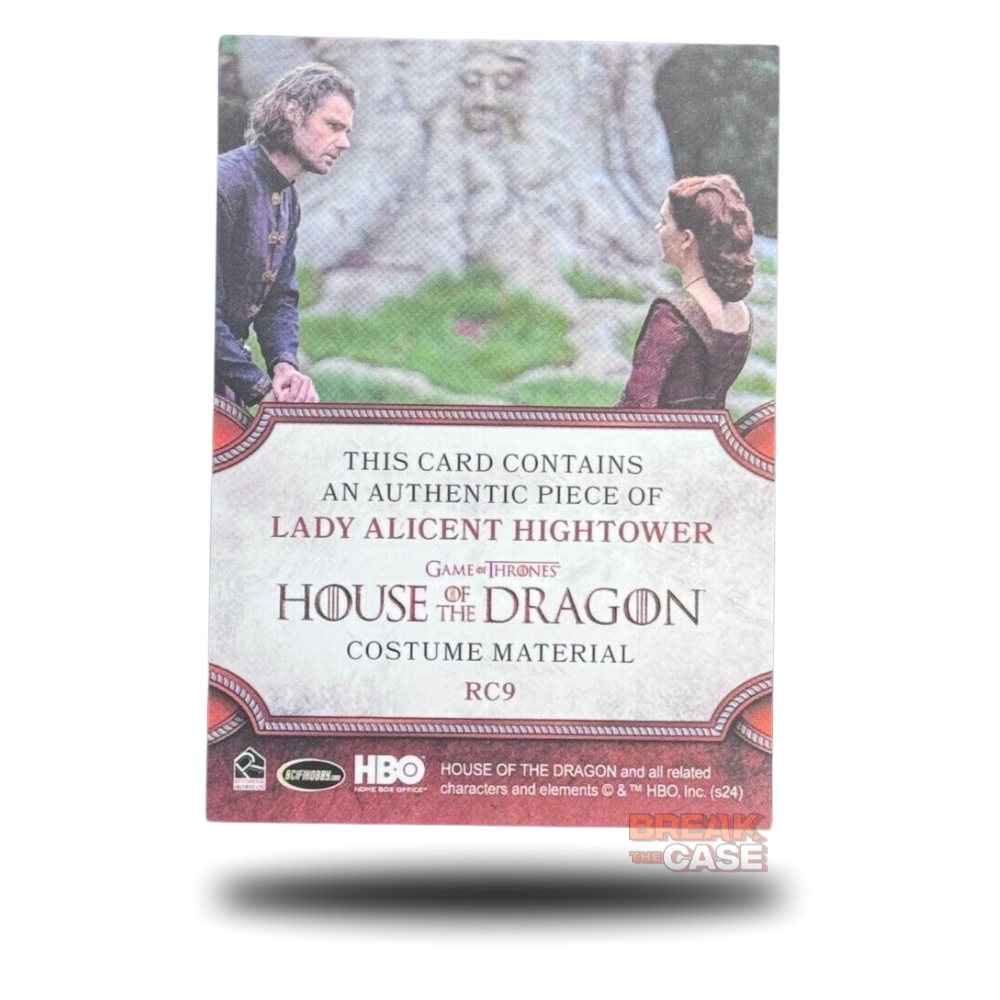 House of the Dragon Season 1 - Lady Alicent Hightower - Relic - RC9