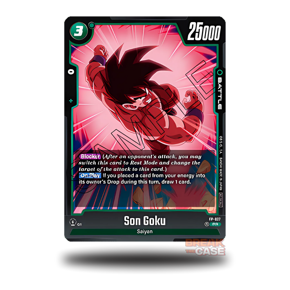 Son Goku - FP-027 - Release Promo - Holofoil - Dragon Ball Super Card Game - Fusion World - Englisch