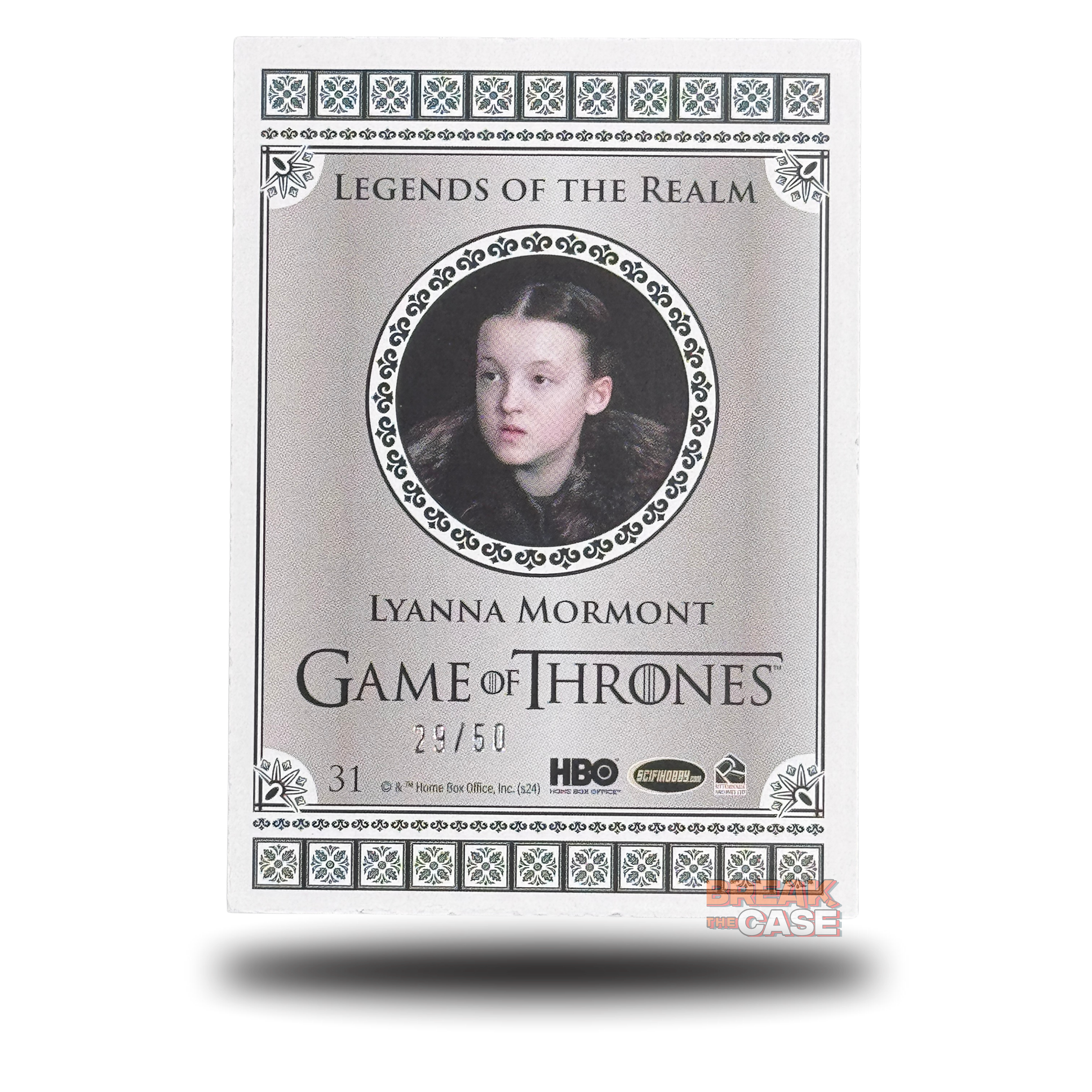 GoT: Legends of the Realm - Lyanna Mormont - Numbered /50