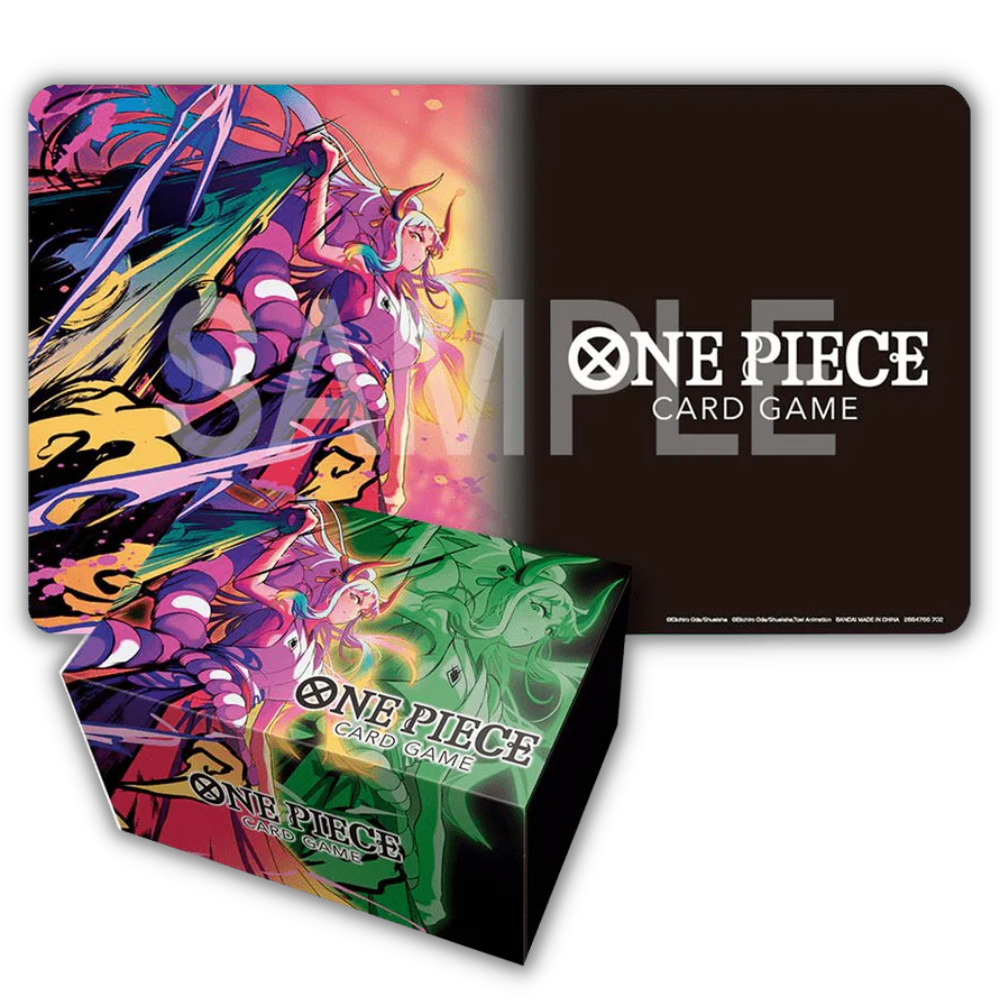 One Piece Card Game - Playmat & Storage Box Set - Yamato