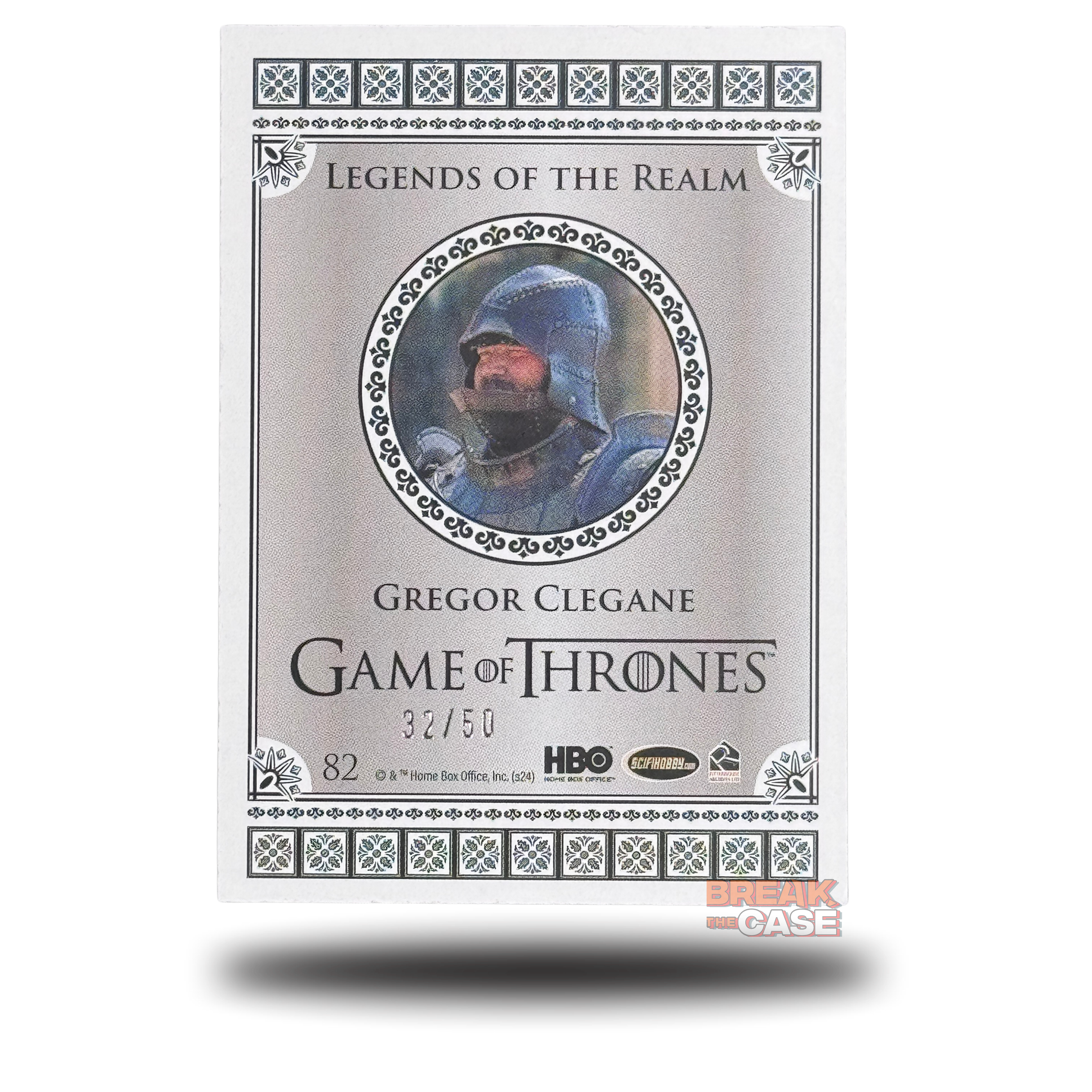 GoT: Legends of the Realm - Gregor Clegane - Numbered /50