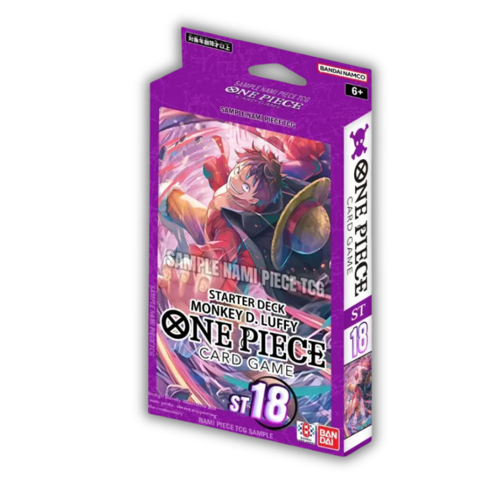 One Piece Card Game - Monkey D. Luffy - Purple - ST18 - Starter Deck - Englisch