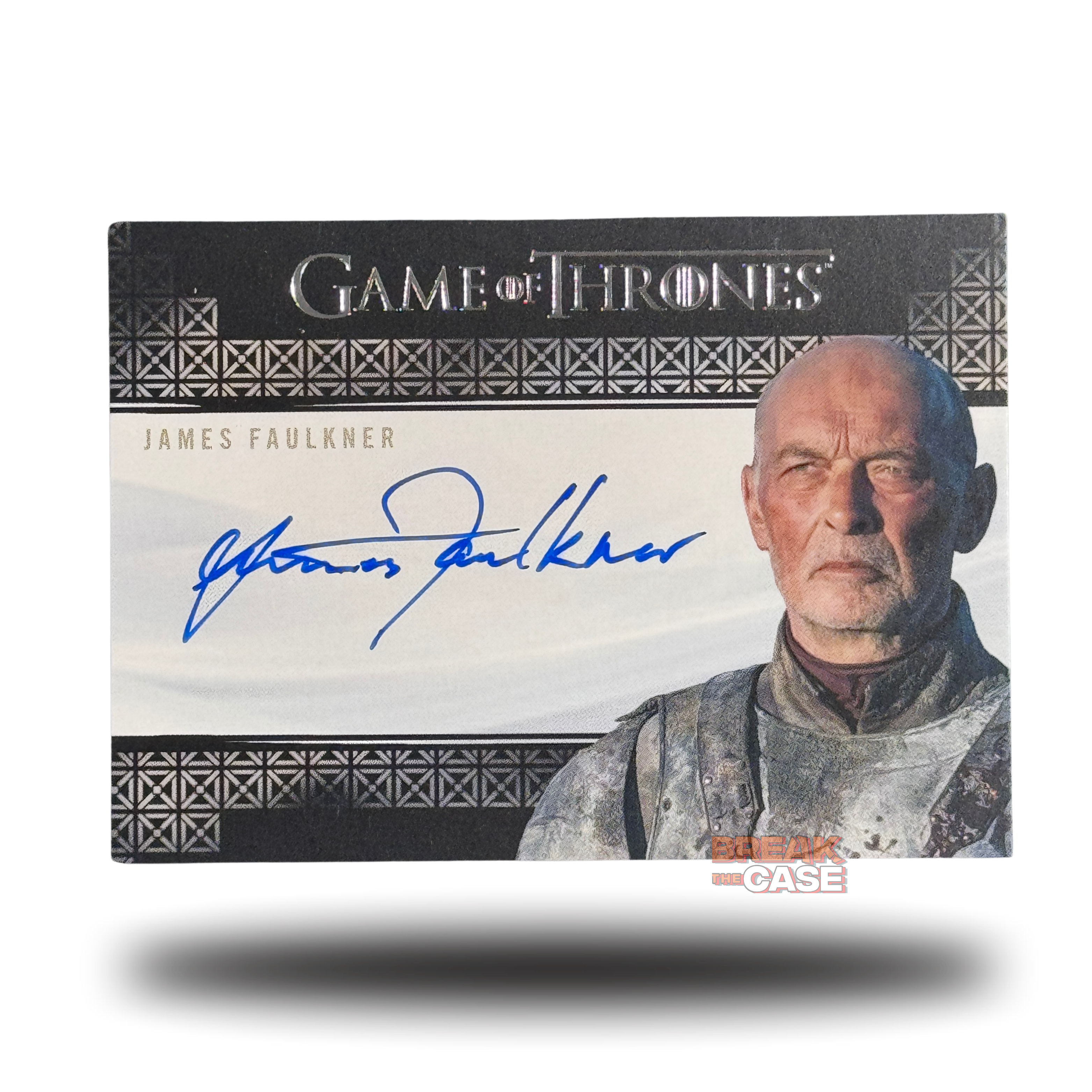 GoT: Legends of the Realm - James Faulkner / Randyll Tarly - Auto/Signatur