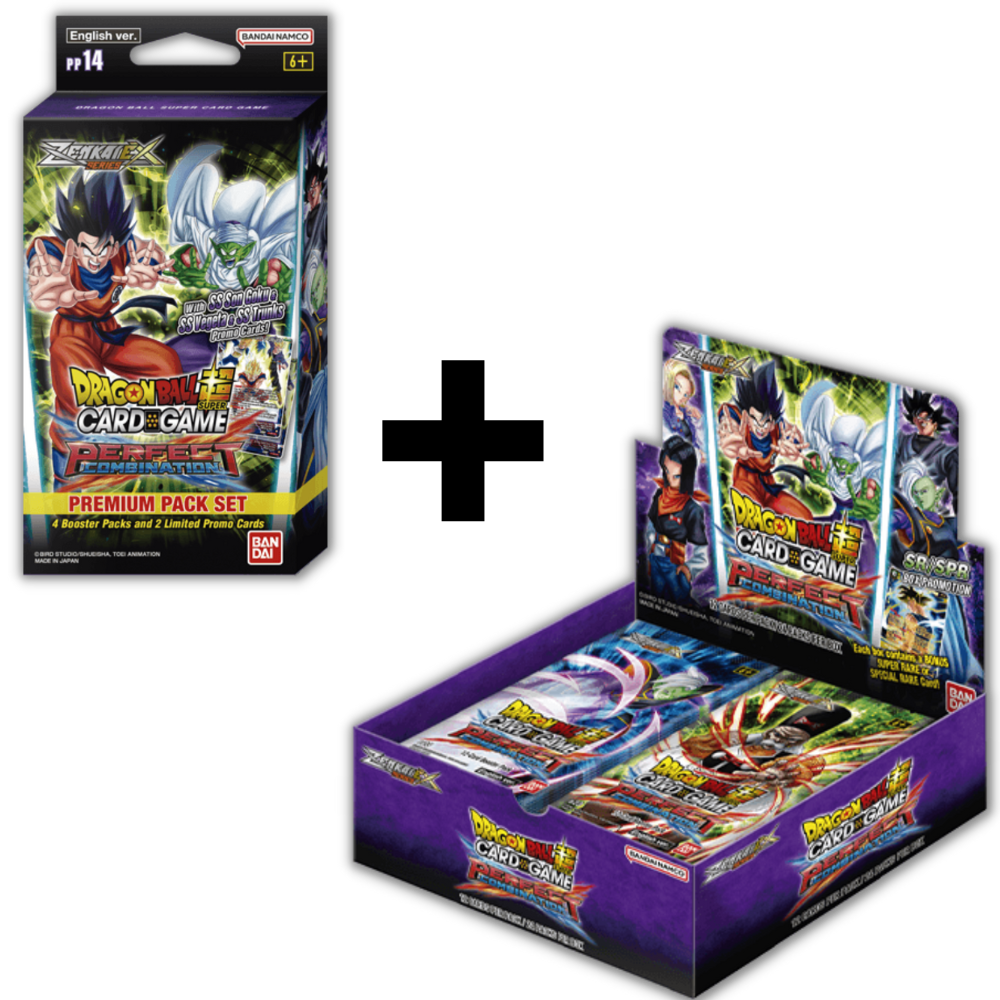 Dragon Ball Super Card Game - Perfect Combination - B23 - BUNDLE - Displays & Premium Pack - Englisch