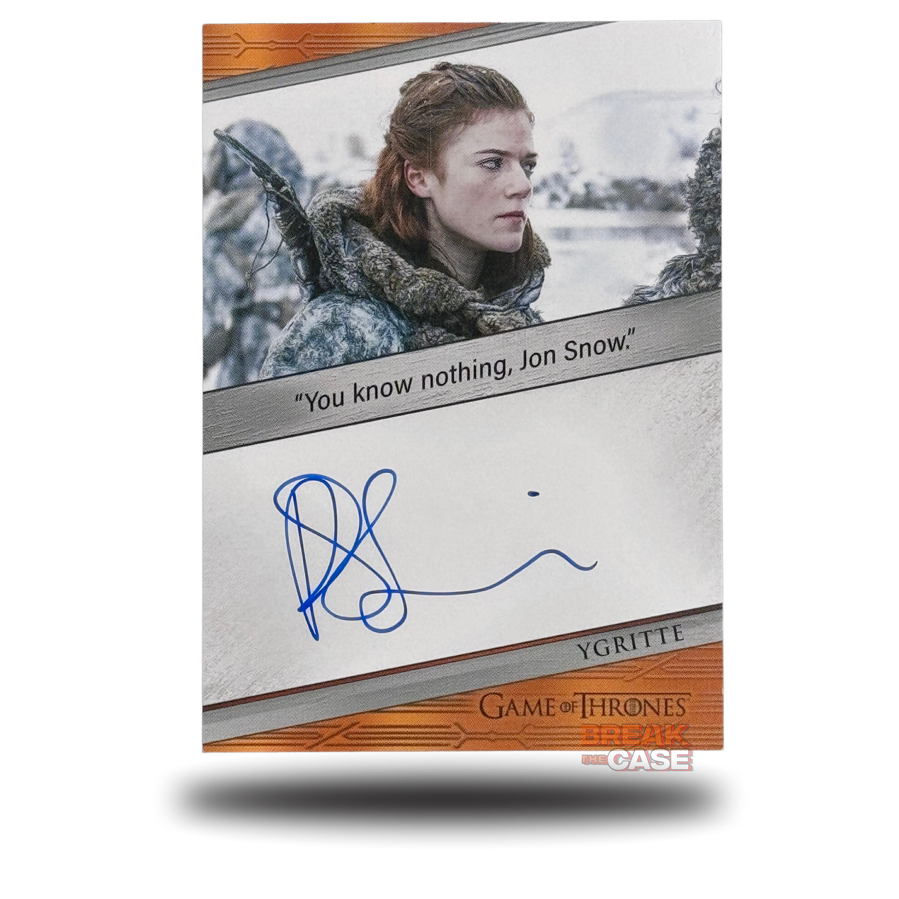 GoT: Legends of the Realm - Rose Leslie / Ygritte - Auto/Signatur