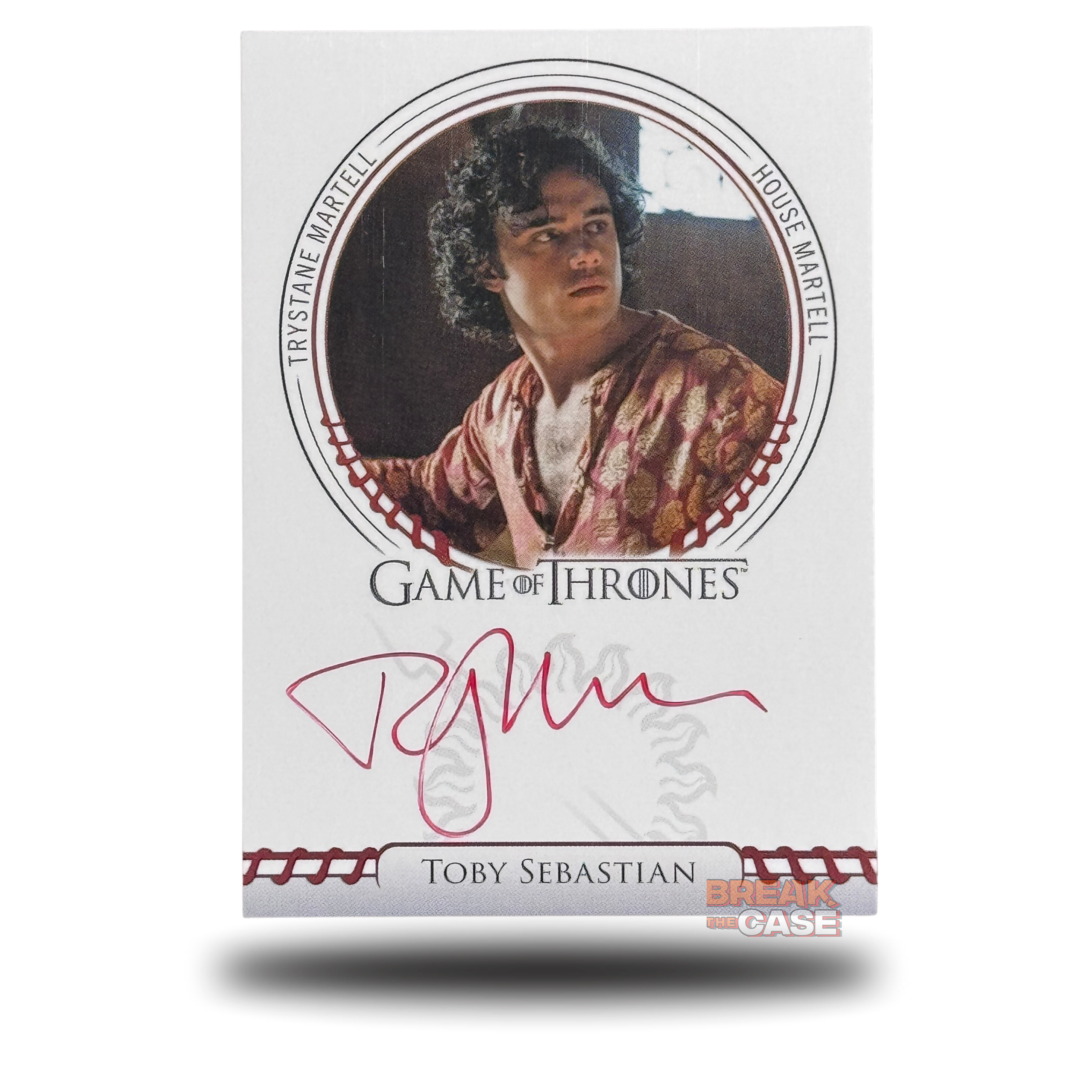 GoT: Legends of the Realm - Toby Sebastian / Trystane Martell - Auto/Signatur