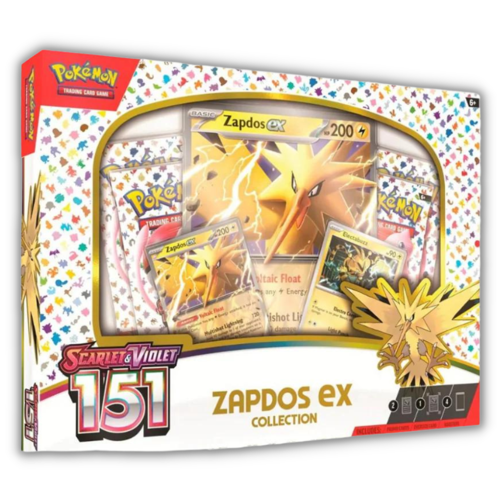 Pokemon - Scarlet & Violet 3.5 - 151 - Zapdos EX Collection - Englisch