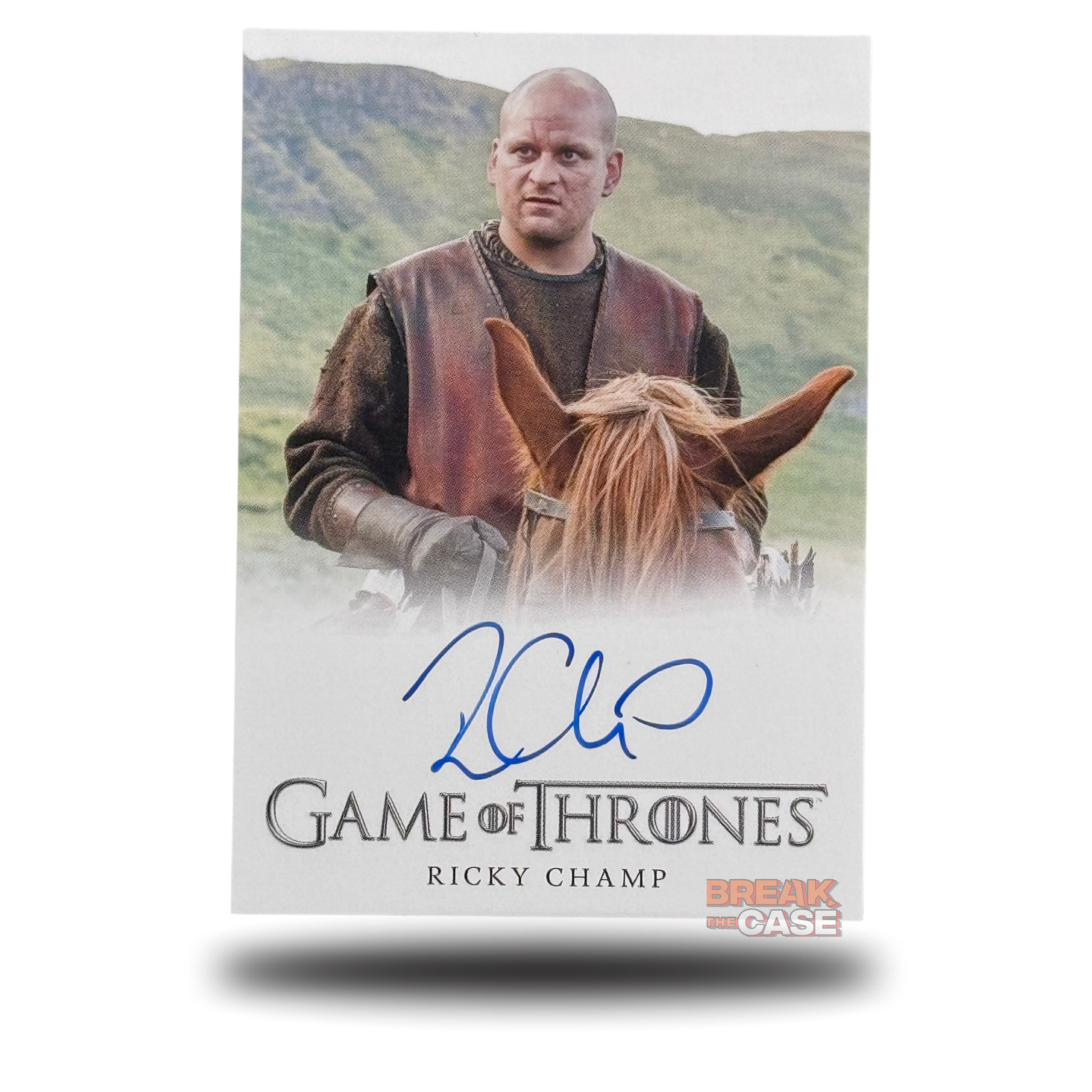 GoT: Legends of the Realm - Ricky Champ / Gatins - Auto/Signatur