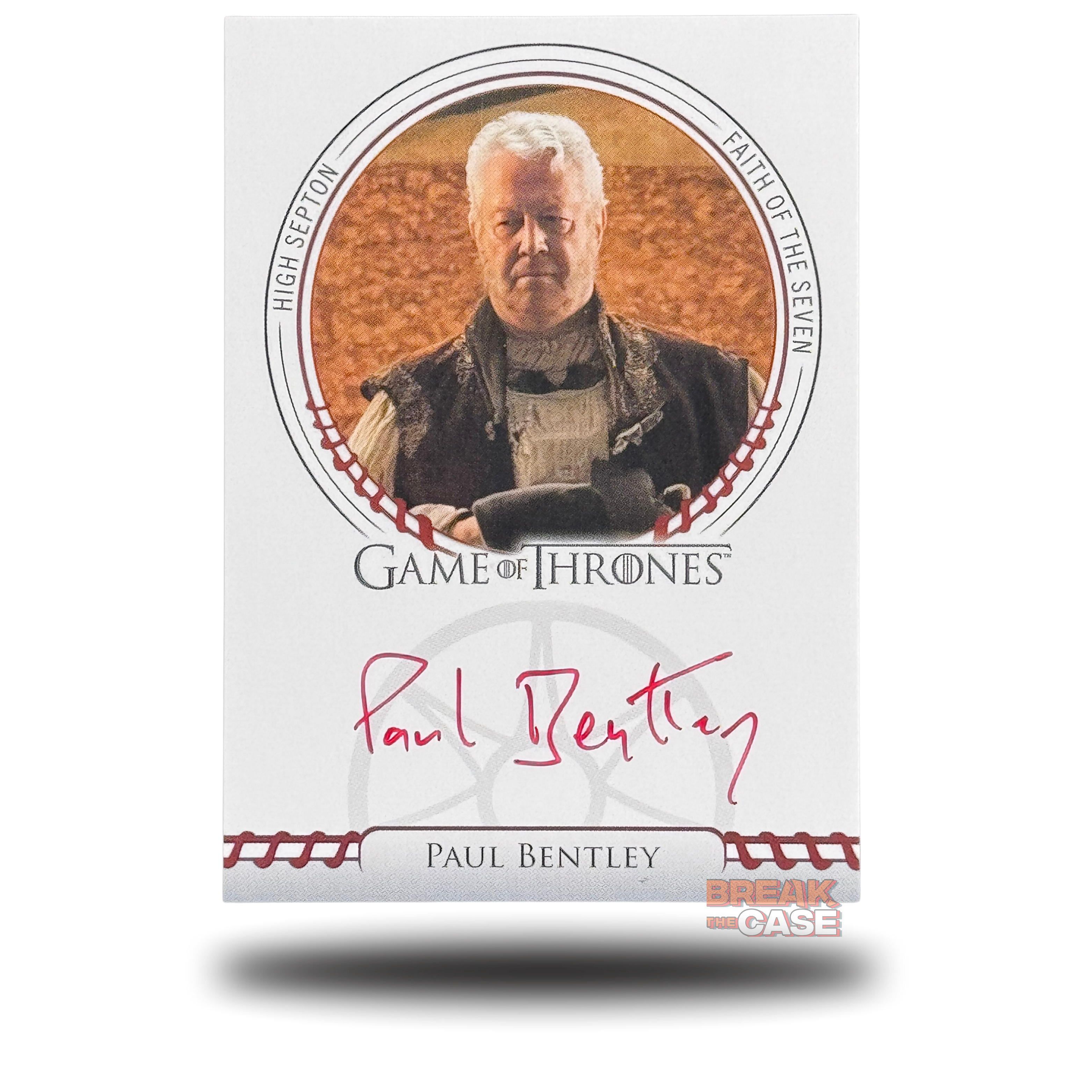 GoT: Legends of the Realm - Paul Bentley / High Septon - Auto/Signatur