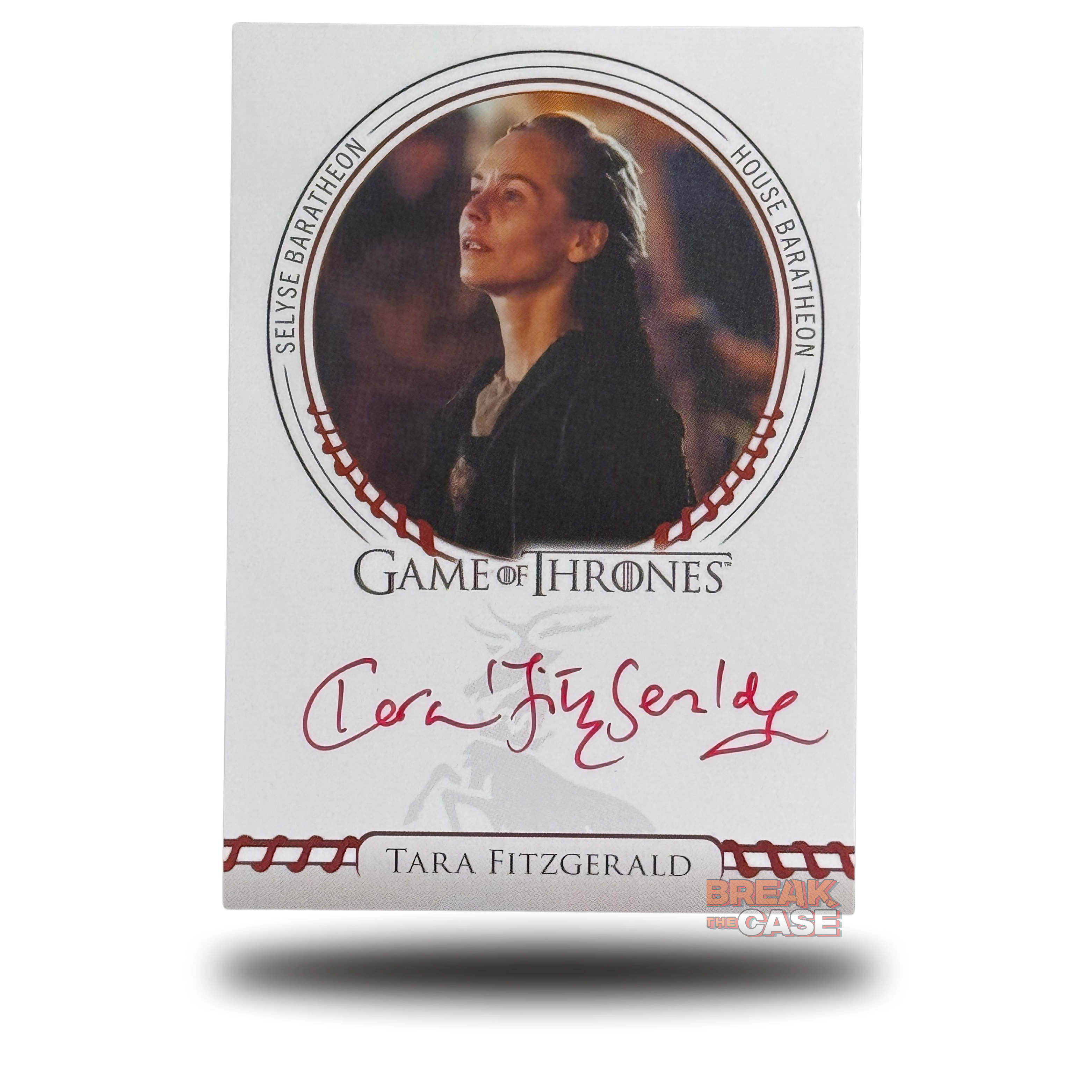 GoT: Legends of the Realm - Tara Fitzgerald / Selyse Baratheon - Auto/Signatur