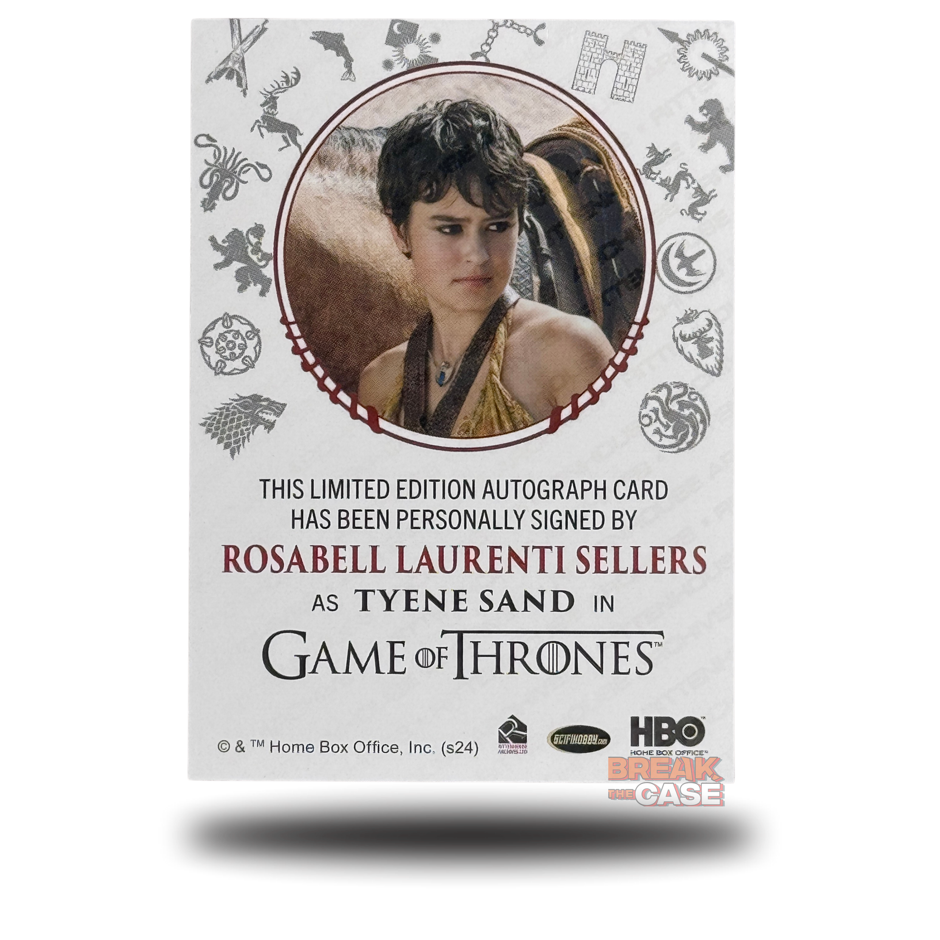 GoT: Legends of the Realm - Rosabell Laurenti Sellers / Tyene Sand - Auto/Signatur