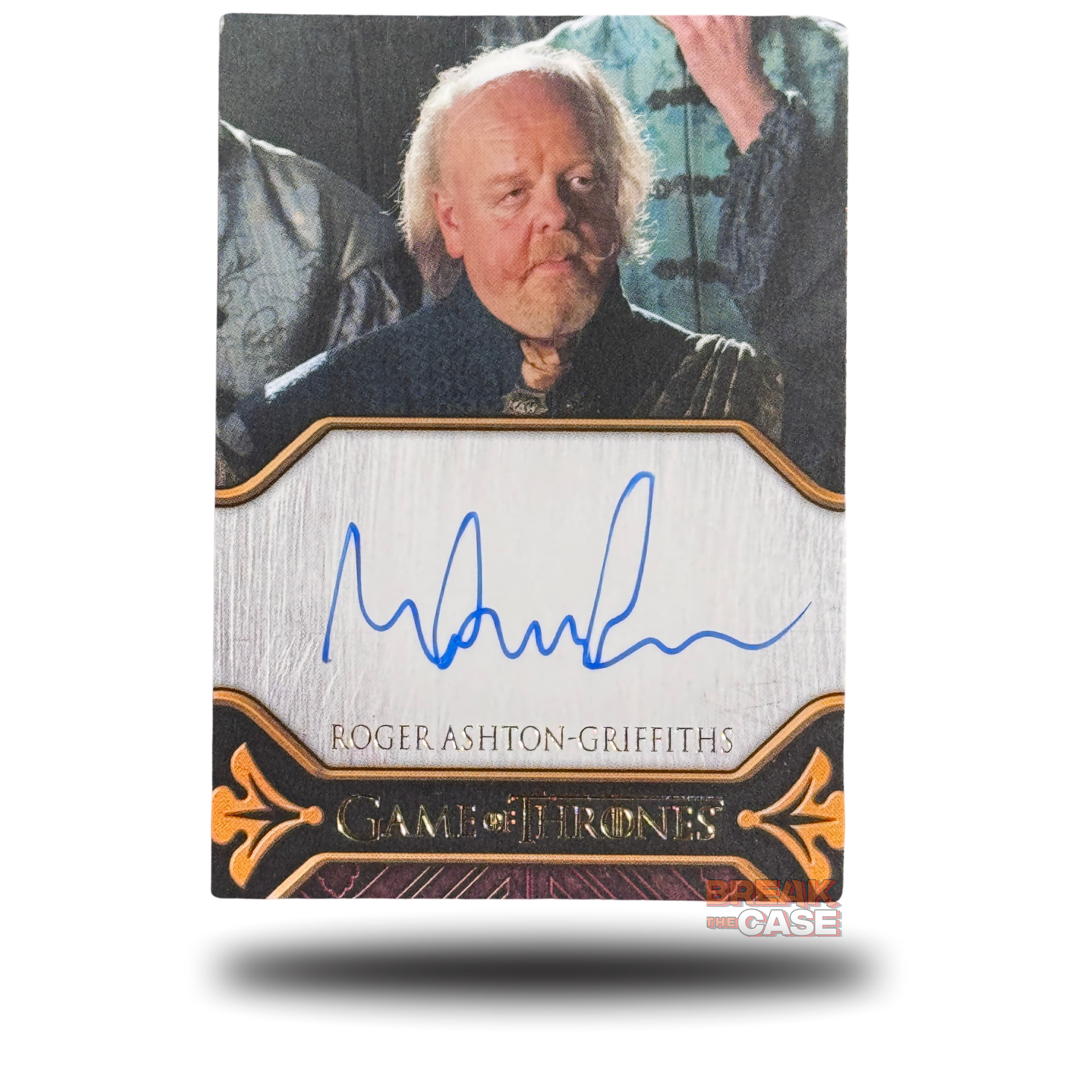 GoT: Legends of the Realm - Roger Asthon-Griffiths / Mace Tyrell - Auto/Signatur