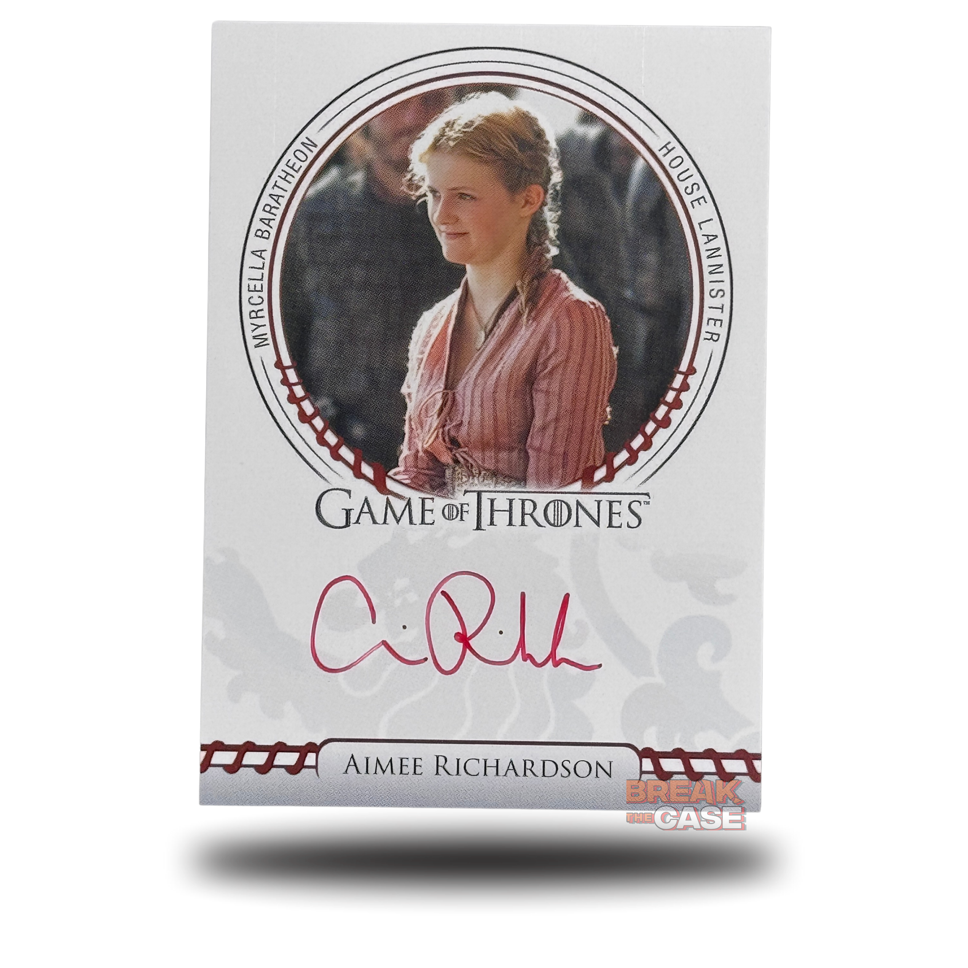 GoT: Legends of the Realm - Aimee Richardson / Myrcella Baratheon - Auto/Signatur