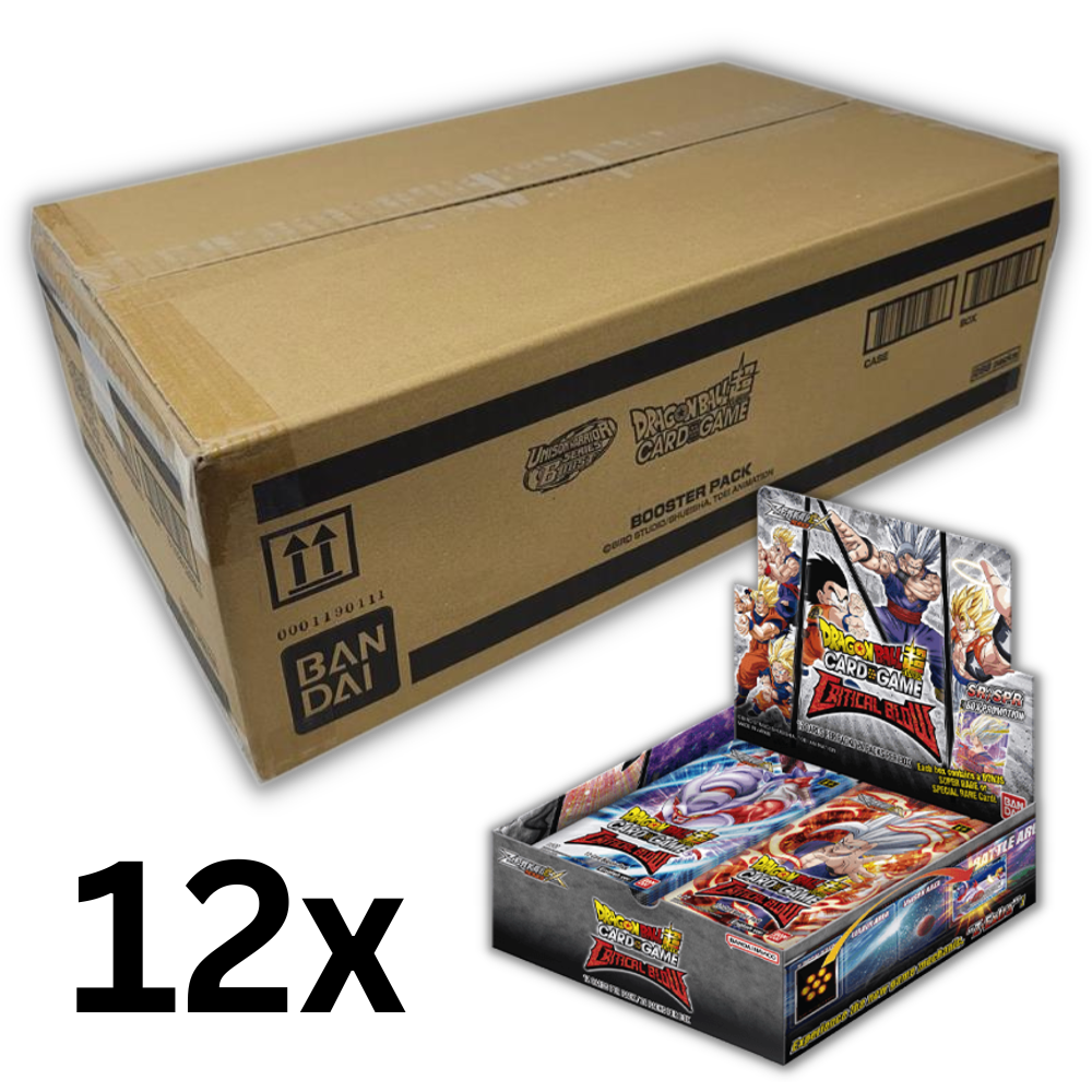 Dragon Ball Super Card Game - Critical Blow - Zenkai Series 05 - B22 - Display Case - 12x Booster Box - Englisch