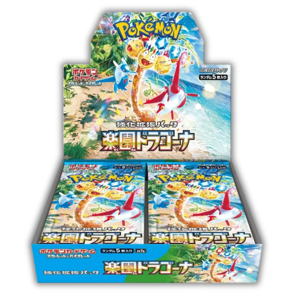 Pokemon - Paradise Dragona - Sv7a - Booster Box Display - Japanisch