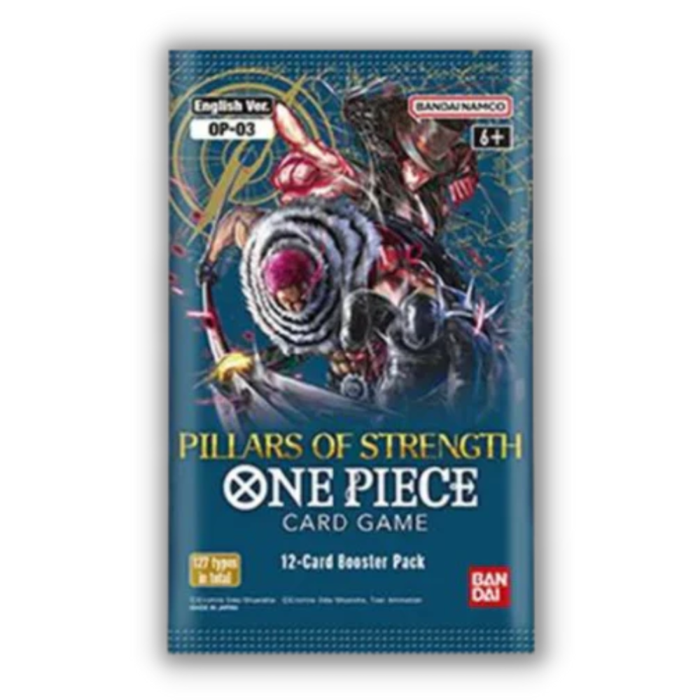 One Piece Card Game - OP03 - Pillars of Strength - Booster - Englisch
