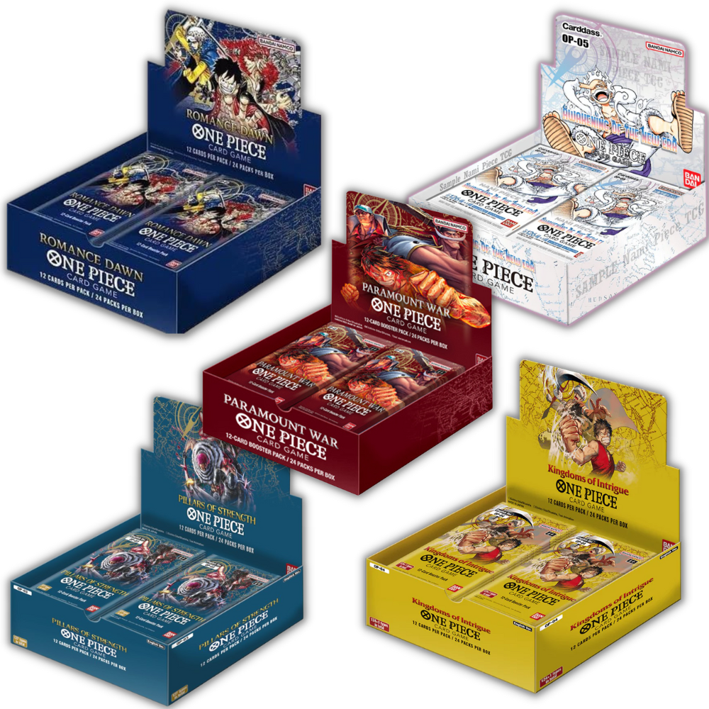 One Piece Card Game - Booster Display Bundle - OP01-05 - Englisch