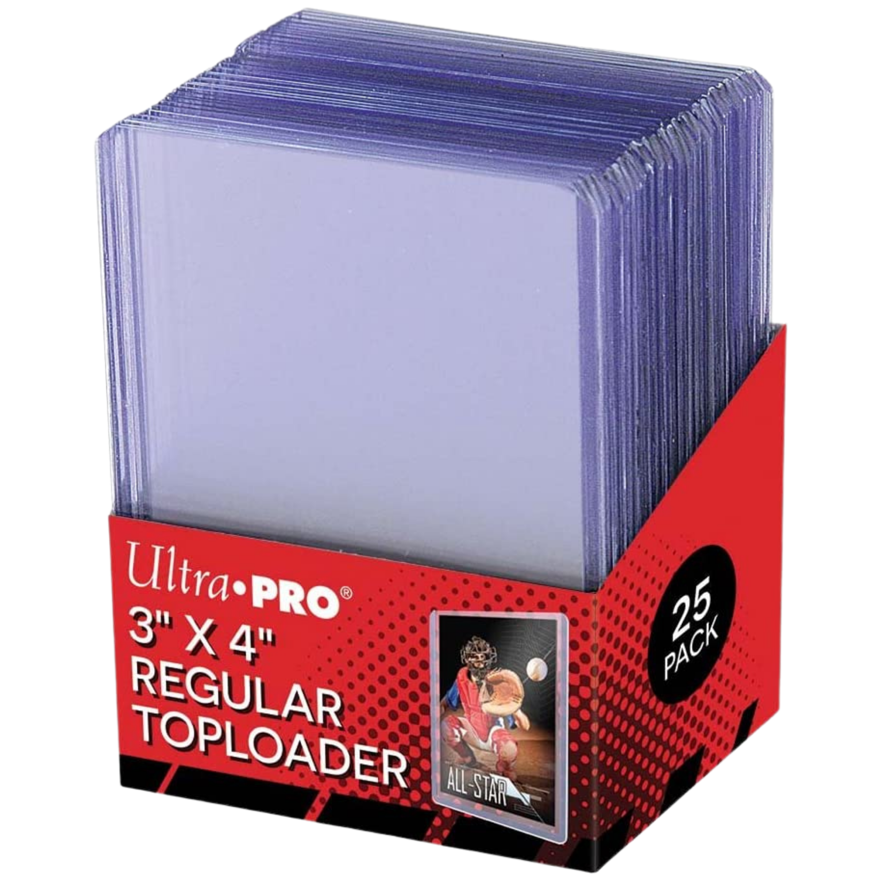 Ultra Pro - Toploader - Regular - 3x4 - 25Stk.