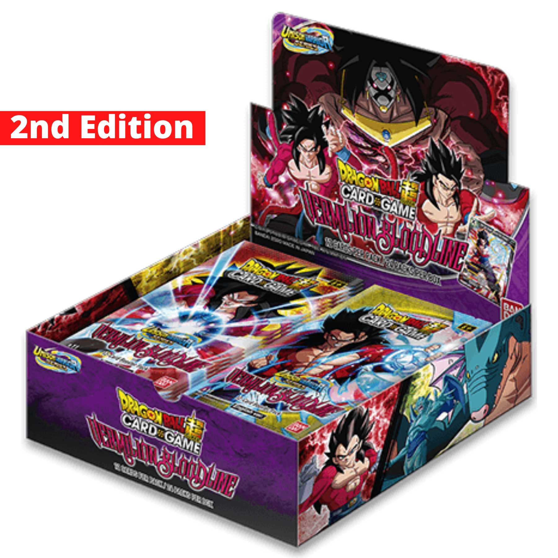 Dragon Ball Super Card Game - Vermilion Bloodline BT11 - 2nd Edition - Display Booster Box - Englisch