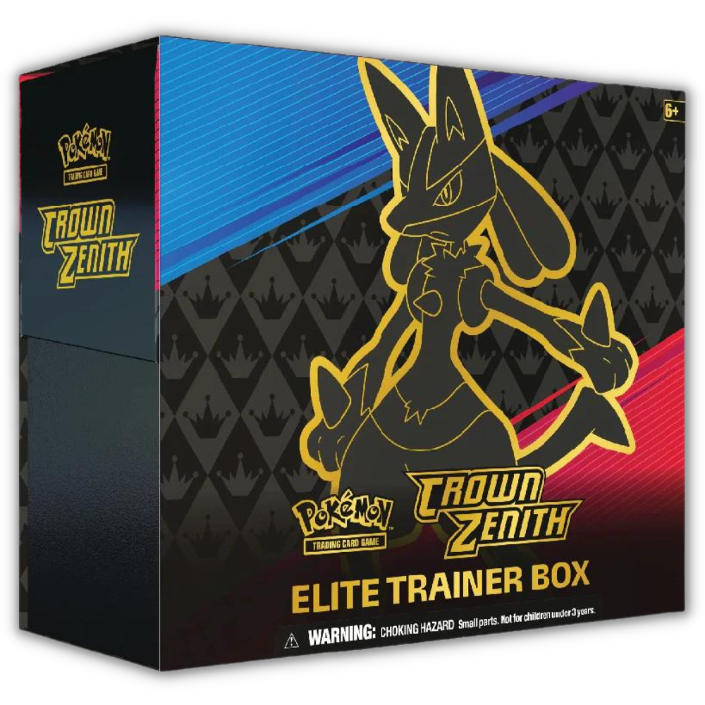 Pokemon - Sword & Shield 12.5 Crown Zenith - Elite Trainer Box - Englisch